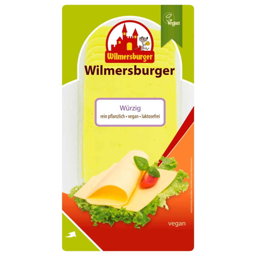 Wilmersburger Käsealternative Würzig vegan 150g